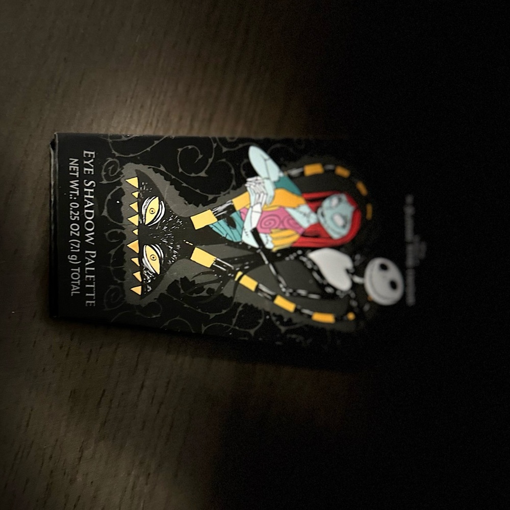 Disney’s Nightmare Before Christmas eyeshadow and lip gloss